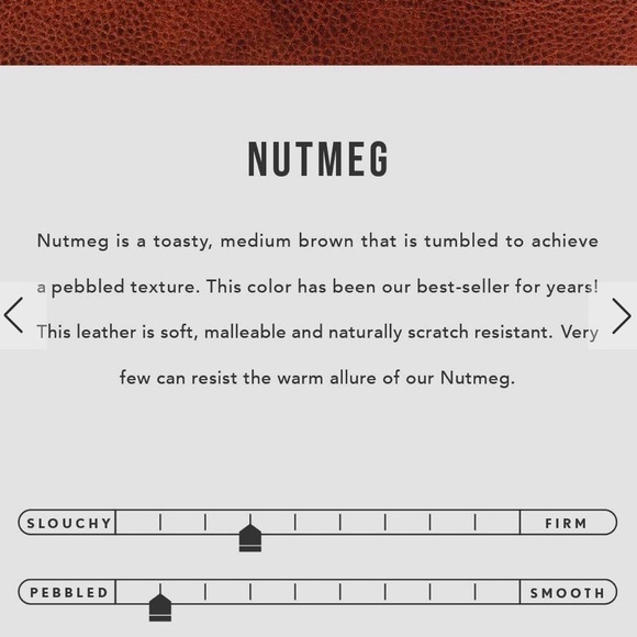 Portland Leather Goods | Accordion Zip Wallet | Nutmeg - Picture 5 of 5